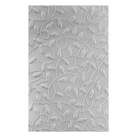 Spellbinders - Holiday Lights 3D Embossing Folder