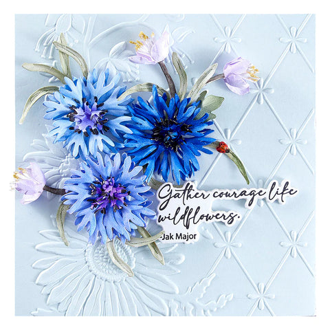 Spellbinders - Wildy Beautiful 3D Embossing Folder