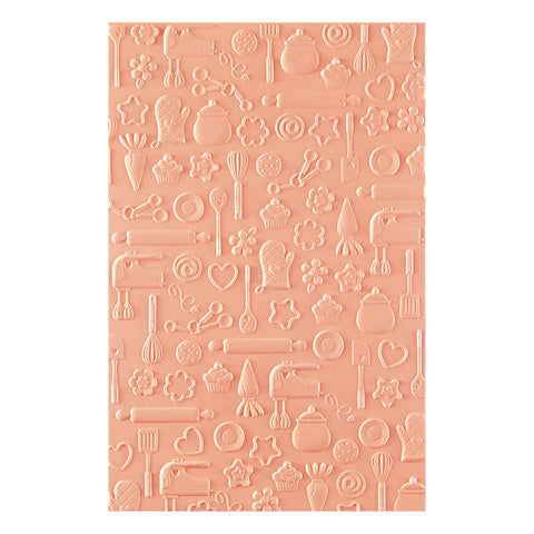 Spellbinders - Confection Companions 3d Embossing Folder by Tina Smith