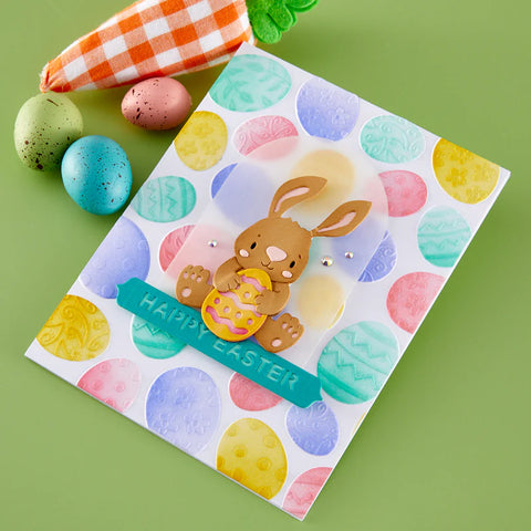 Spellbinders - Ornate Eggs 3D Embossing Folder by Simon Hurley