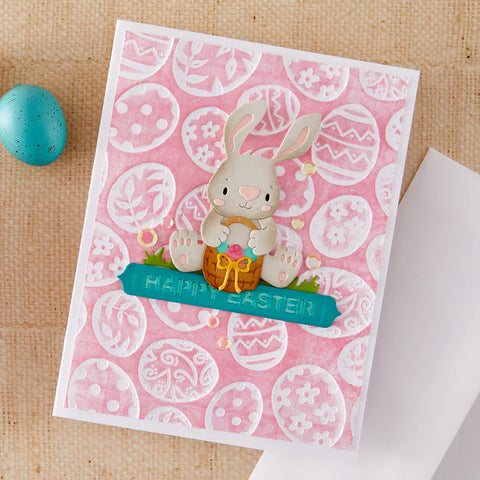 Spellbinders - Ornate Eggs 3D Embossing Folder by Simon Hurley