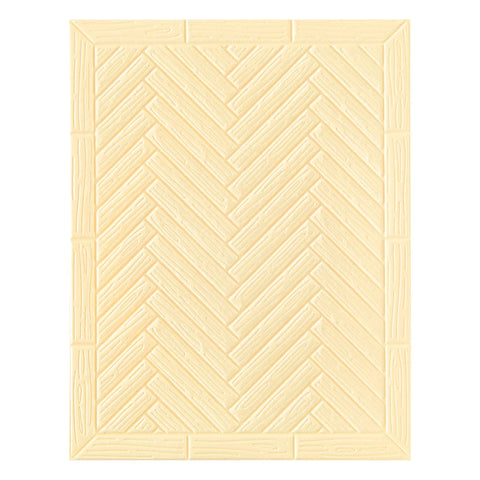 Spellbinders - A2 Herringbone 3D Embossing Folder