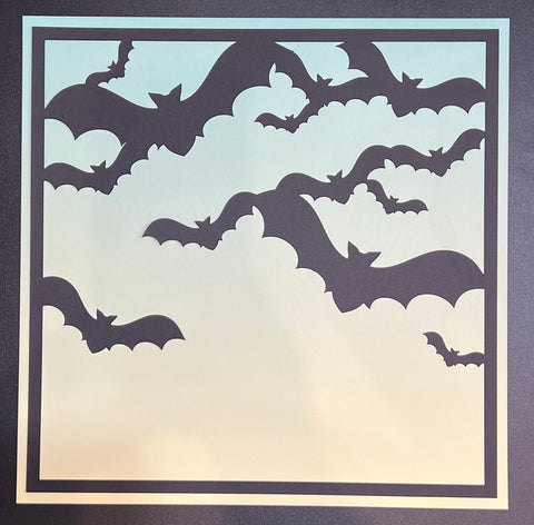 12"x 12" Take Flight (Halloween) Layout