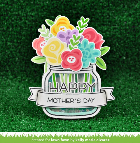 Lawn Fawn - How You Bean? Stamp Set
