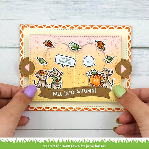 Lawn Fawn - Fall Mice Dies