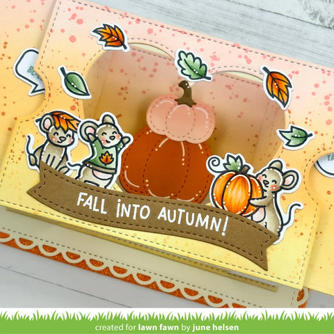 Lawn Fawn - Fall Mice Dies