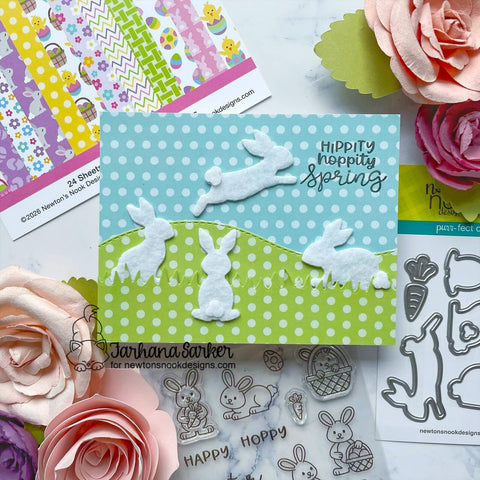 Newton's Nook - Bunny Silhouettes Die Set