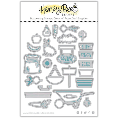 Honey Bee - Farmer's Market Cart Add-On Dies