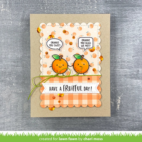 Lawn Fawn - Fruitful Friends Stamp Set