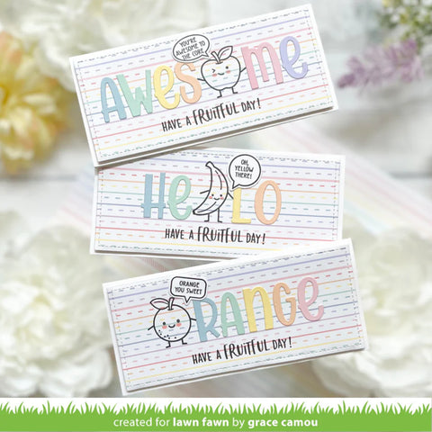 Lawn Fawn - Fruitful Friends Stamp Set