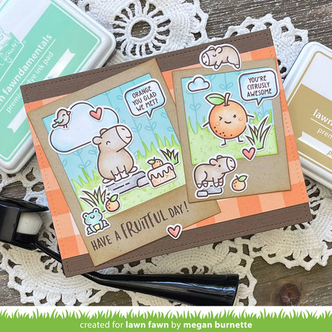 Lawn Fawn - Fruitful Friends Stamp Set