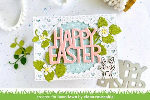 Lawn Fawn - Giant Happy Easter Die