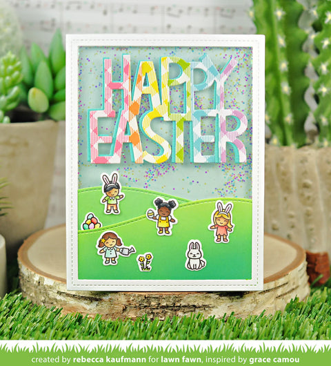 Lawn Fawn - Giant Happy Easter Die