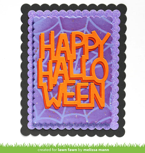 Lawn Fawn - Giant Happy Halloween: Portrait Die