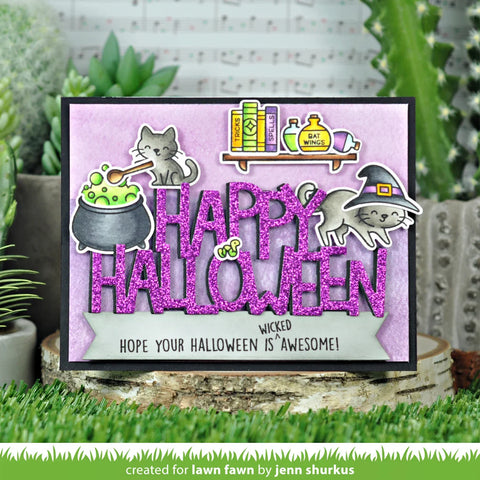 Lawn Fawn - Giant Happy Halloween Die