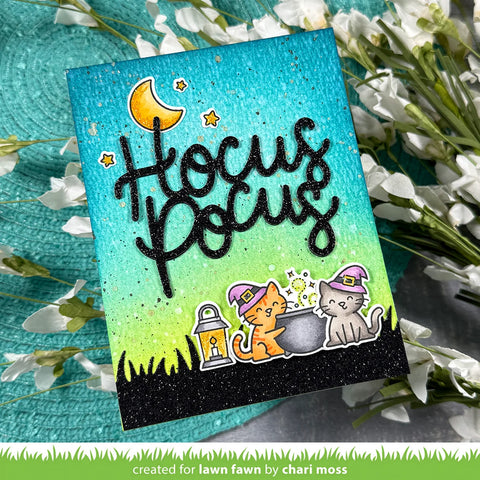 Lawn Fawn - Hocus Purr-cus! Dies