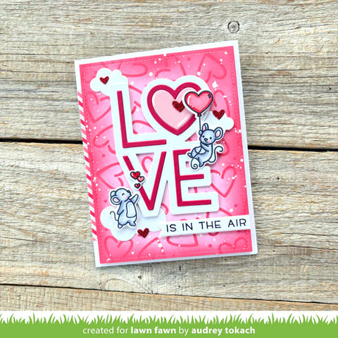 Lawn Fawn - Giant Outlined Love Dies