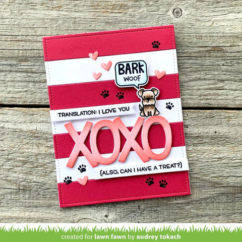 Lawn Fawn - Giant XOXO Die