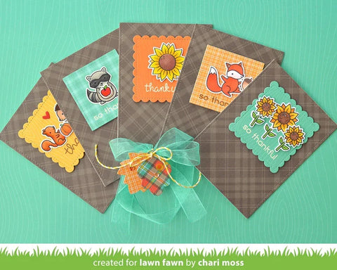 Lawn Fawn - Fall Tiny Tags