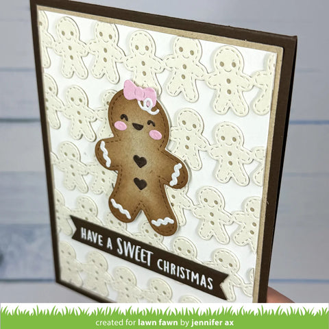 Lawn Fawn - Gingerbread Border Die
