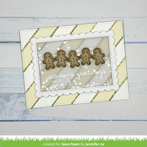 Lawn Fawn - Gingerbread Border Die