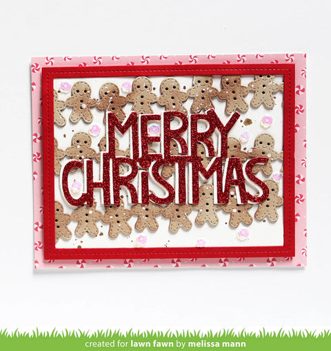 Lawn Fawn - Gingerbread Border Die