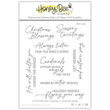 Honey Bee - Let Nature Sing Stamp