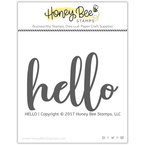 Honey Bee - Hello Stamp Set