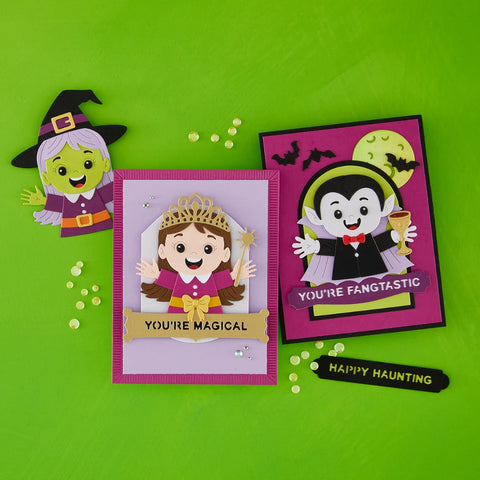 Spellbinders - Trick or Treat Embossing Folder