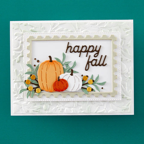 Spellbinders - Happy Fall Sentiments Dies (2024 World Cardmaking Day Exclusive)