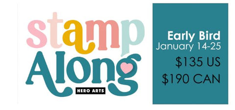 Hero Arts - Friendship Virtual Stamp Along - March 7th, 2026 (Deadline for Pre-Orders is Tuesday, January 20, 2026)