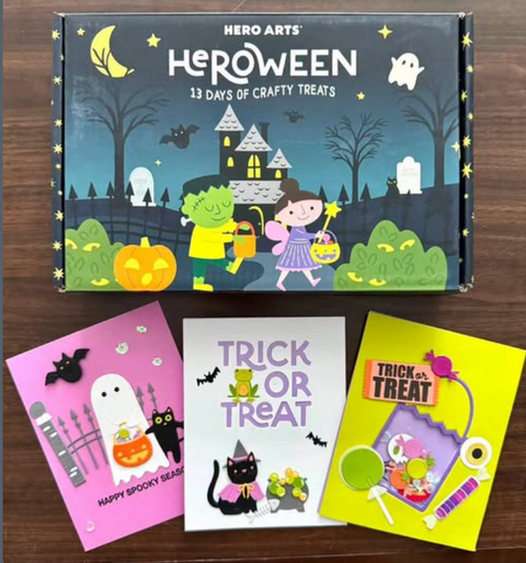 Hero Arts HEROween 2026 - 13 Days of Crafty Treats (Deadline for Pre-order is Friday, July 31, 2026)