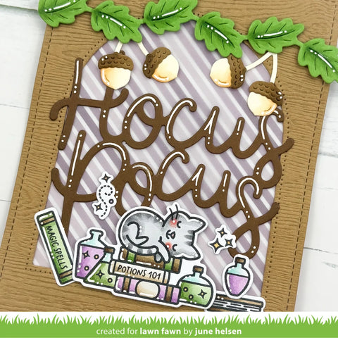 Lawn Fawn - Hocus Purr-cus! Add-On Dies
