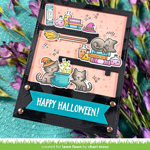 Lawn Fawn - Hocus Purr-cus! Add-On Dies