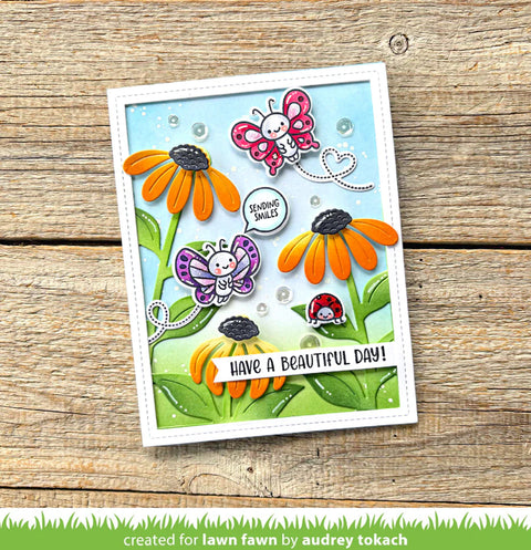Lawn Fawn - I Like Big Butterflies Stamp Set