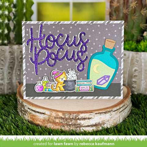 Lawn Fawn - Build-a-Potion Bottle Die