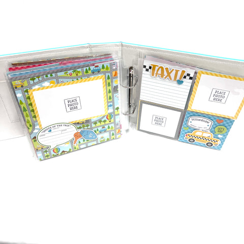 Doodlebug I ❤ Travel 16 Page Travel Book Kit