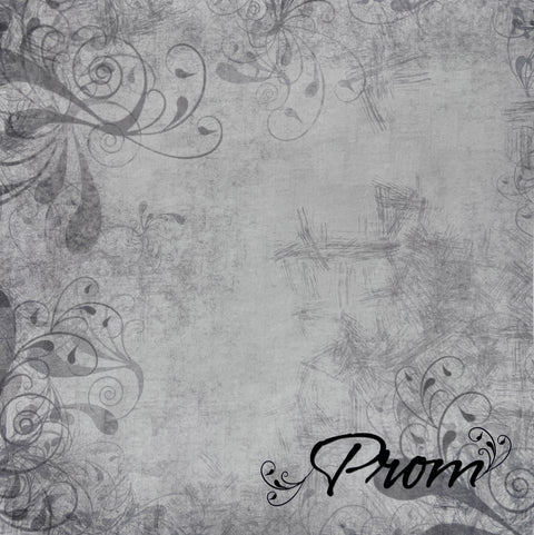 12"x 12" School Grunge - Prom Paper