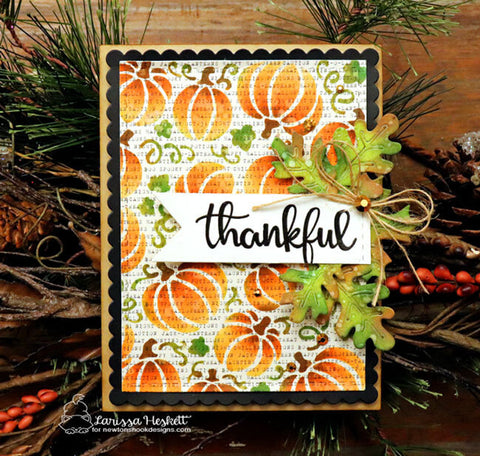 Newton's Nook - Thankful Thoughts Stamp Set