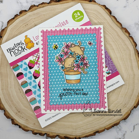 Newton's Nook - Newton's Blooms Stamp Set