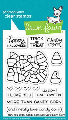 Lawn Fawn - How You Bean? Candy Corn Add-On Dies