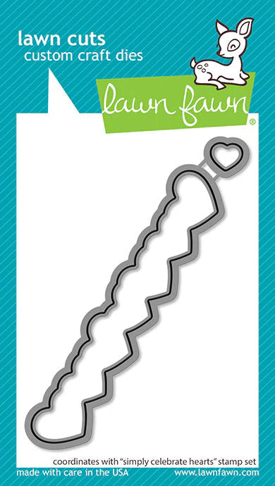 Lawn Fawn - Simply Celebrate Hearts Dies