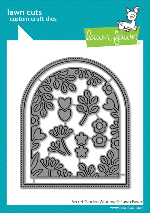 Lawn Fawn - Secret Garden Window Dies