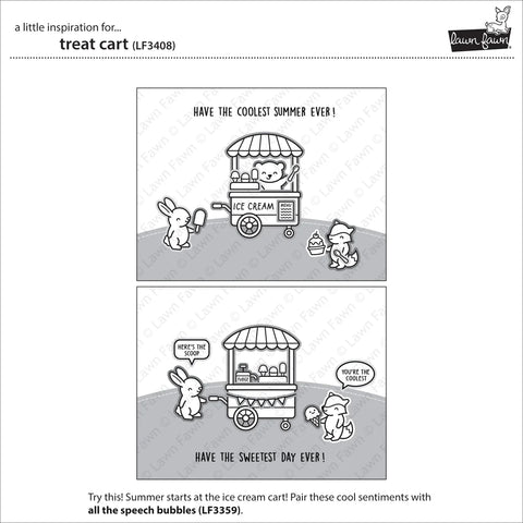 Lawn Fawn - Treat Cart Stamp Set