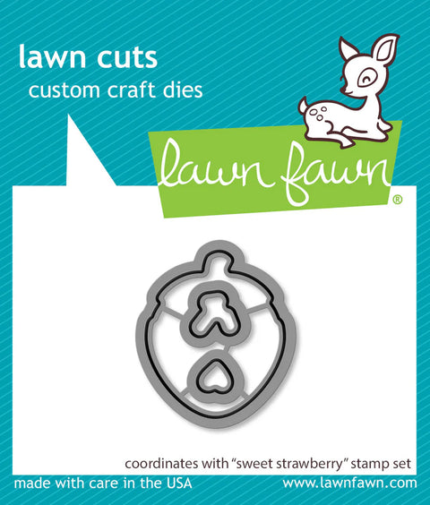 Lawn Fawn - Sweet Strawberry Dies