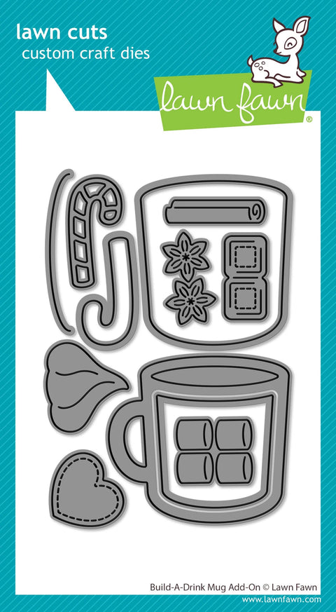 Lawn Fawn - Build-a-Drink Mug Add-On Dies