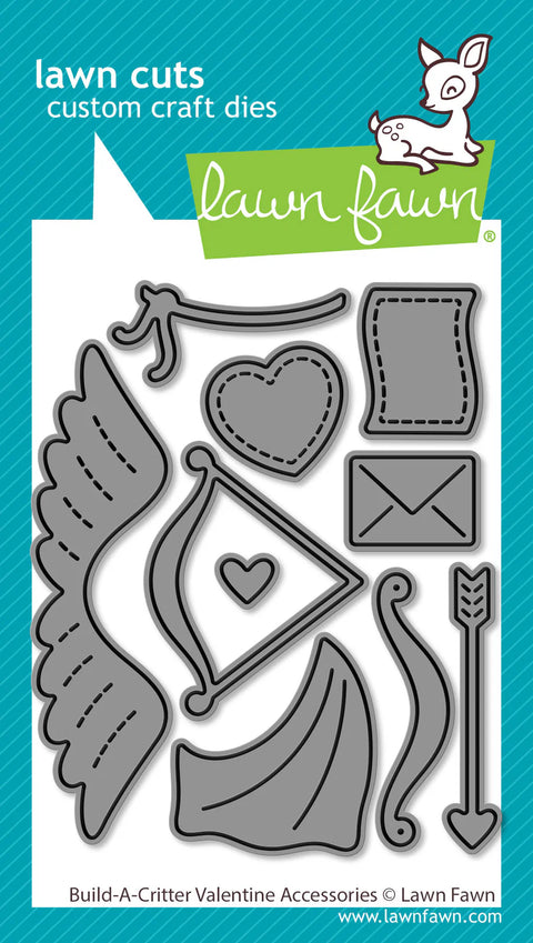 Lawn Fawn - Build-a-Critter Valentine Accessories Dies