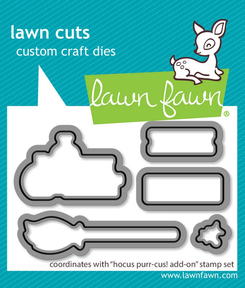 Lawn Fawn - Hocus Purr-cus! Add-On Dies