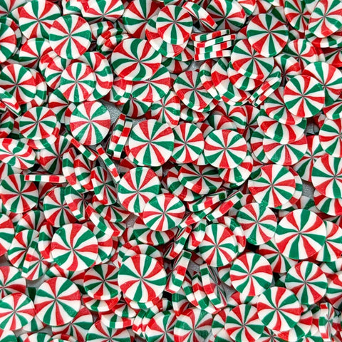 Lawn Fawn - Tiny Treasures - Christmas Mints Clay Pieces