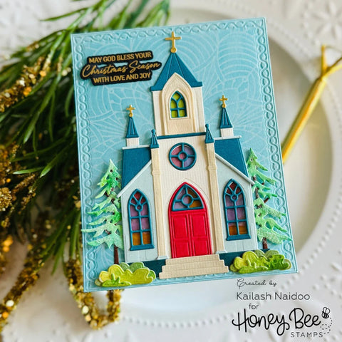 Honey Bee - Lovely Layers - Cathedral Dies